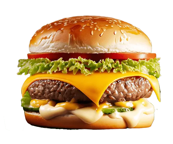 Burgers Le Cheese du restaurant O Delices | Kebabs Tacos Burger de 50310 Montebourg
