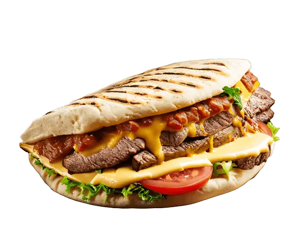 Sandwichs Double Cheddar du restaurant O Delices | Kebabs Tacos Burger de 50310 Montebourg